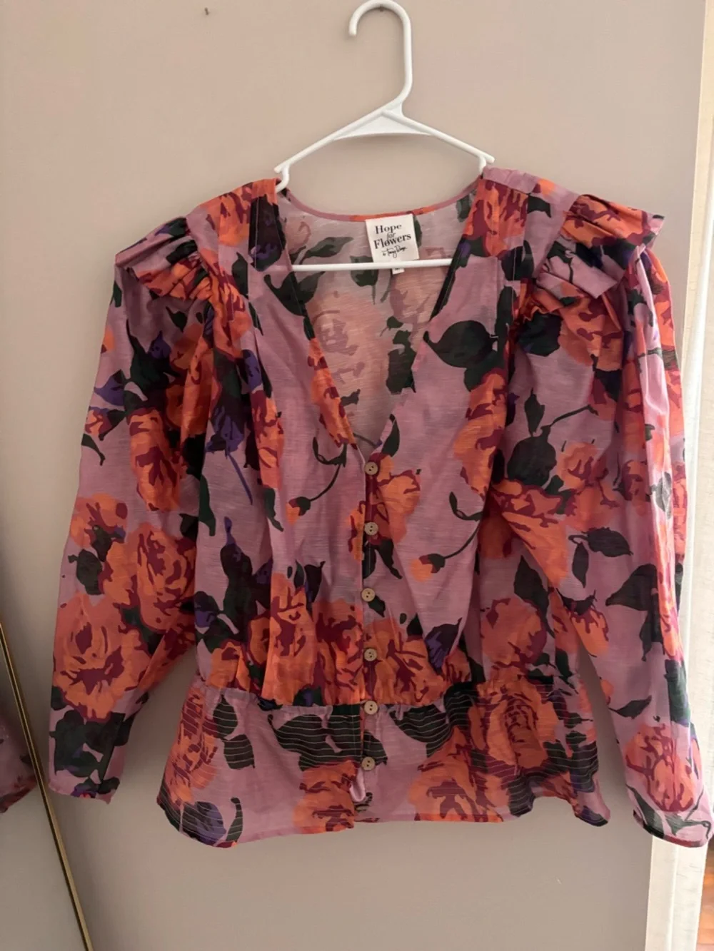 Hope for Flowers by Tracy Reese for Anthropologie | Blouson shirt - Picture 3 of 7